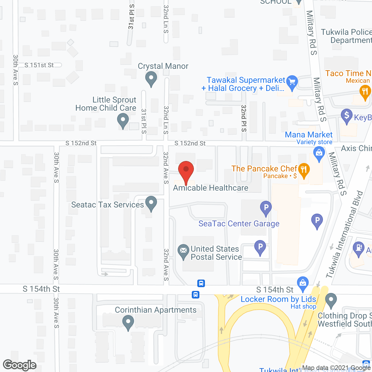 Amicable Healthcare, Inc. in google map
