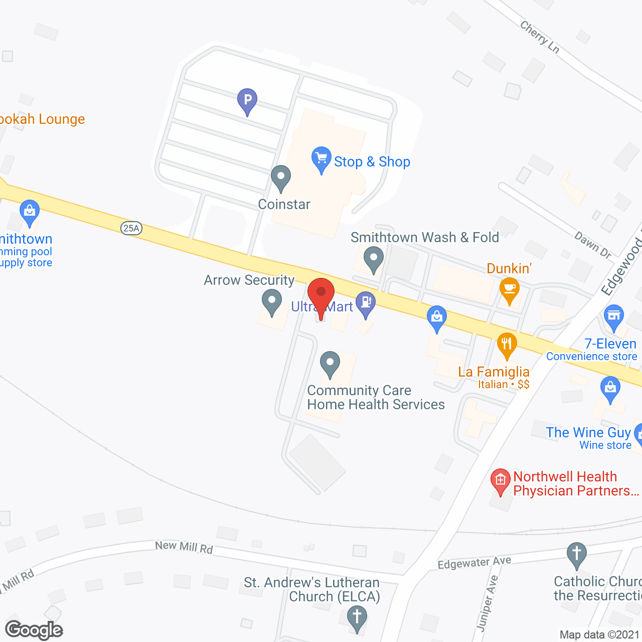 Community Care Home Health Services in google map