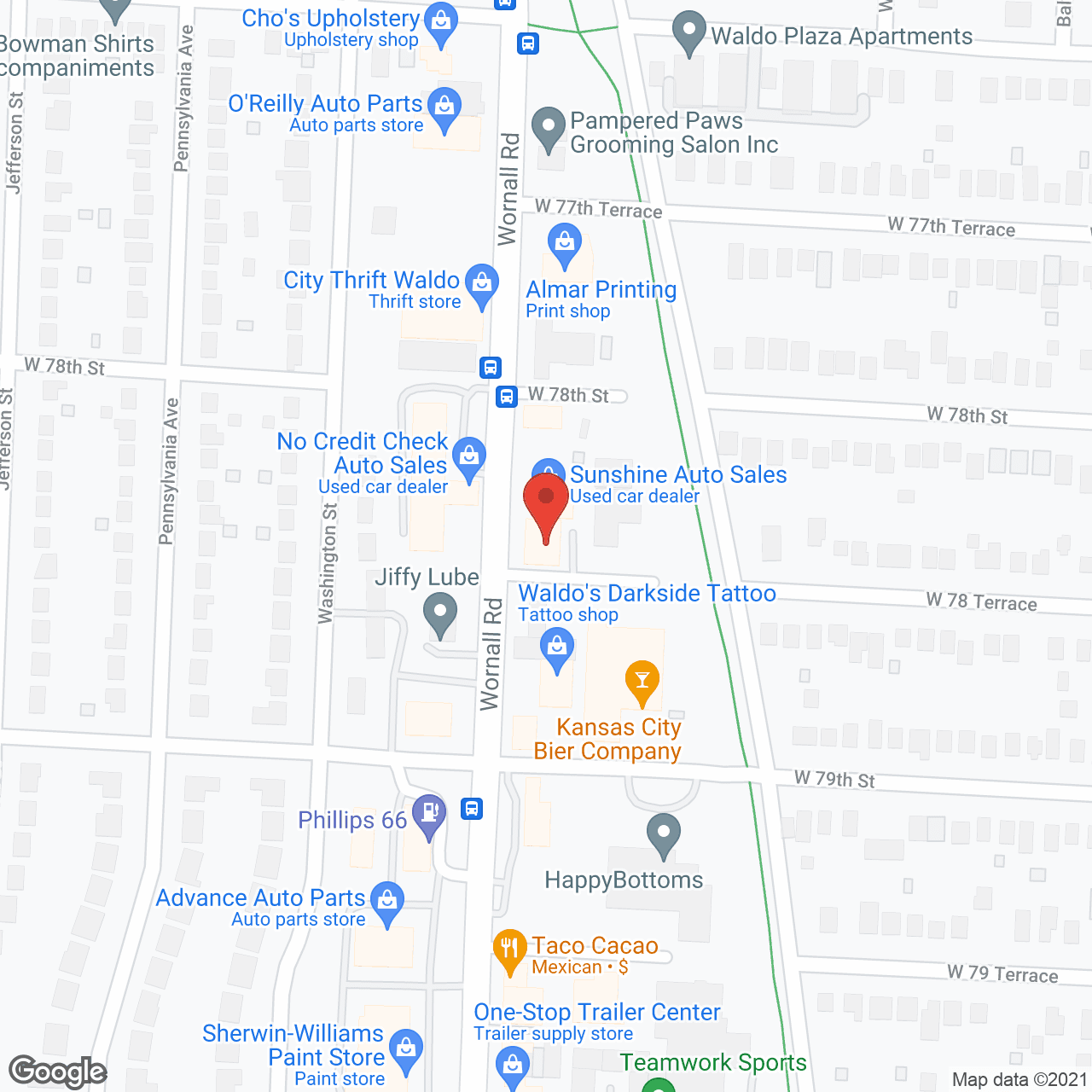 Visiting Angels LLC in google map