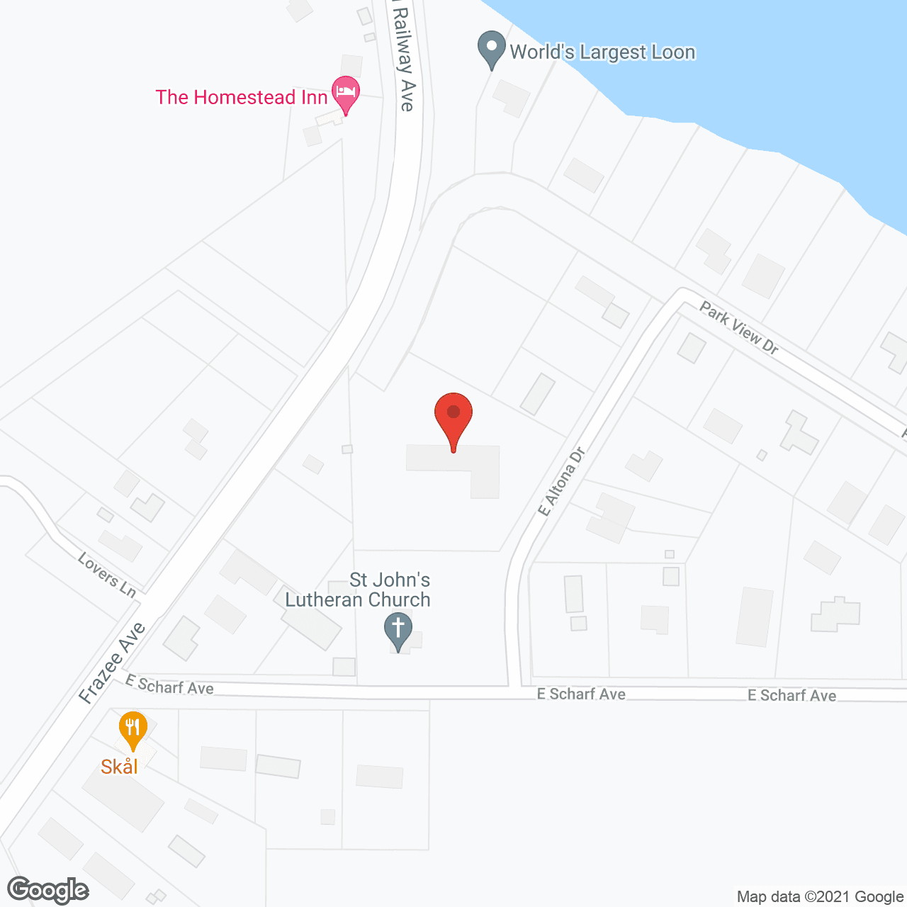 Vergas Assisted Living in google map