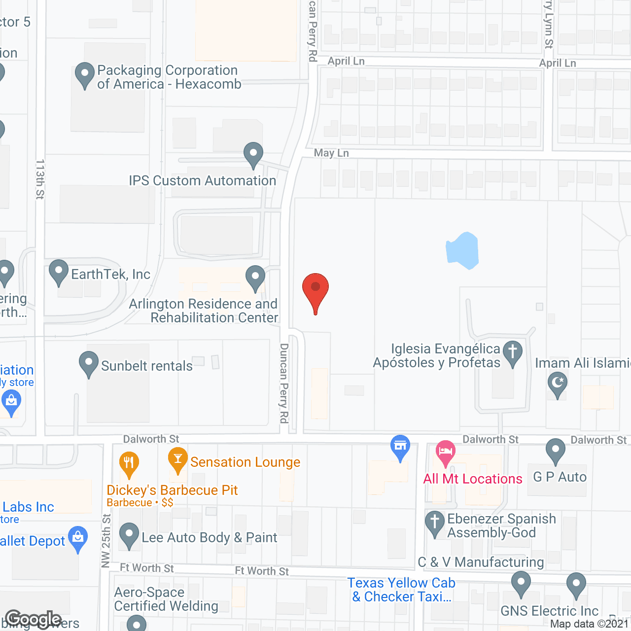 Magnolia Estates of Grand Prairie in google map