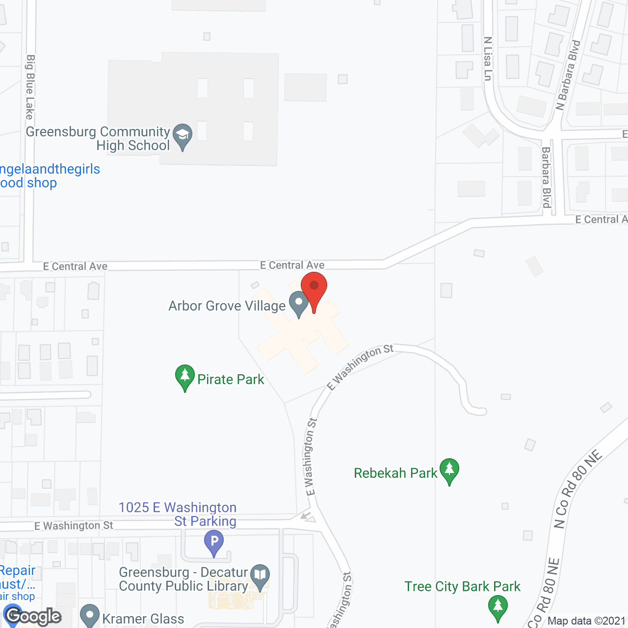 Arbor Grove Village in google map