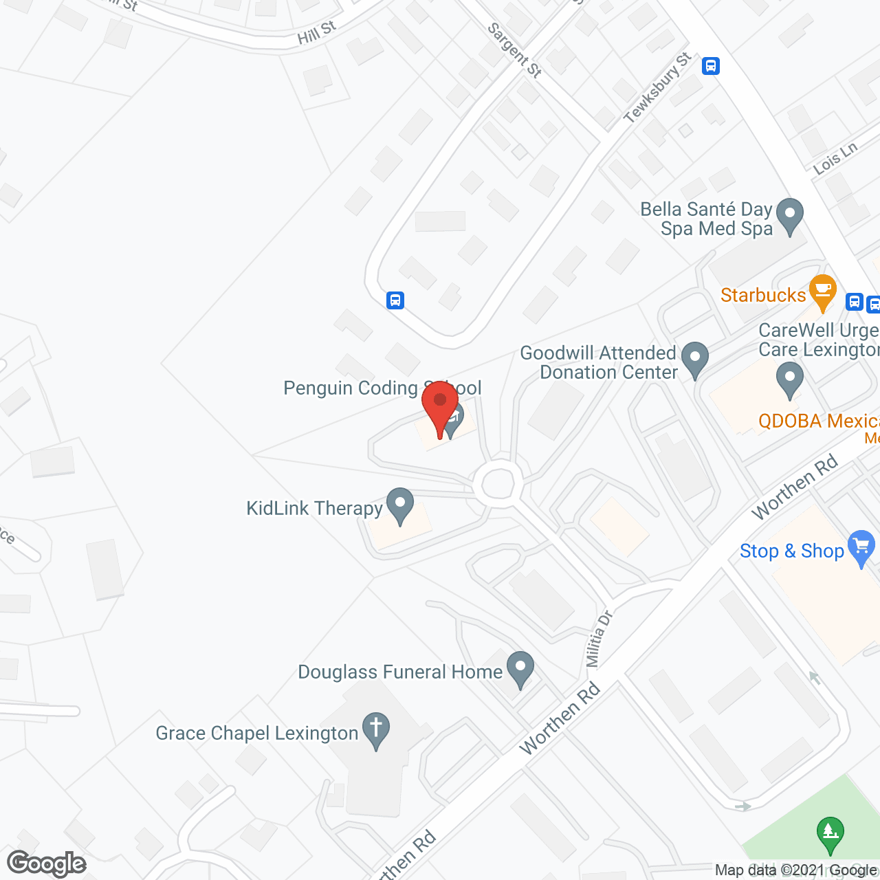 Home Instead - Lexington, MA in google map
