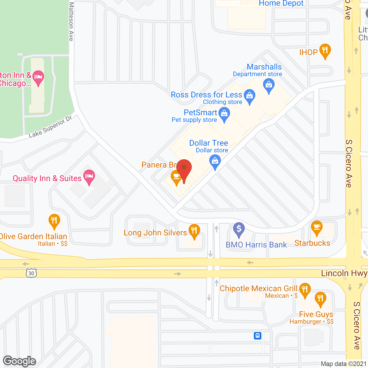 Senior-Ally Home Care - Matteson, IL in google map