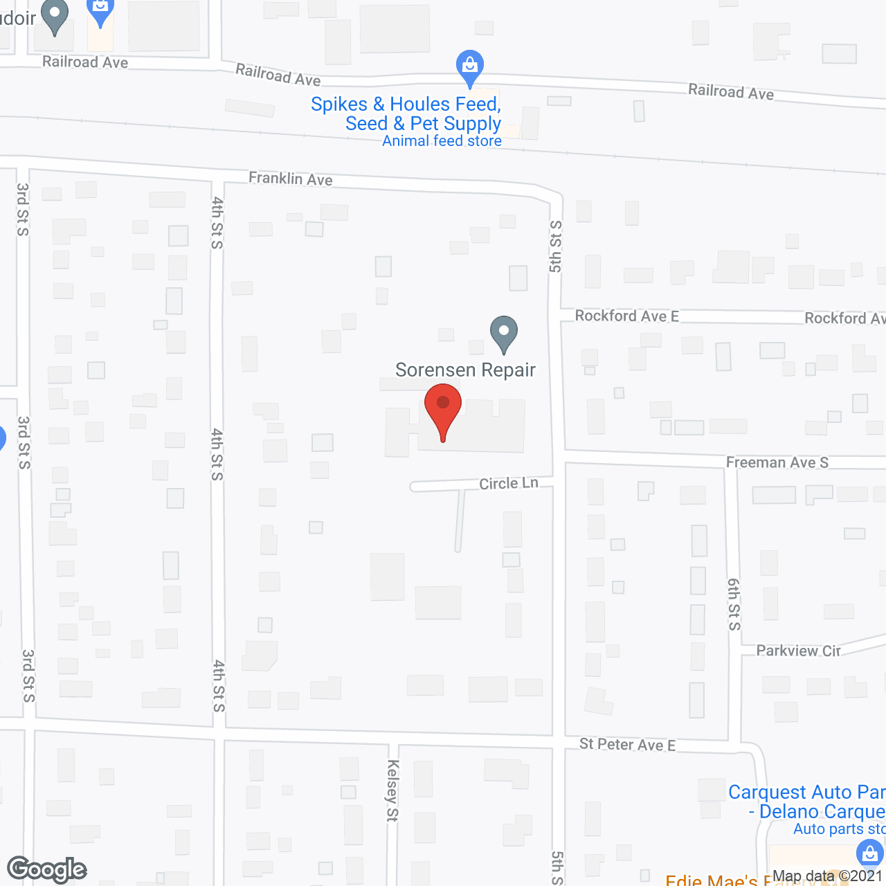 Ridge Manor in google map