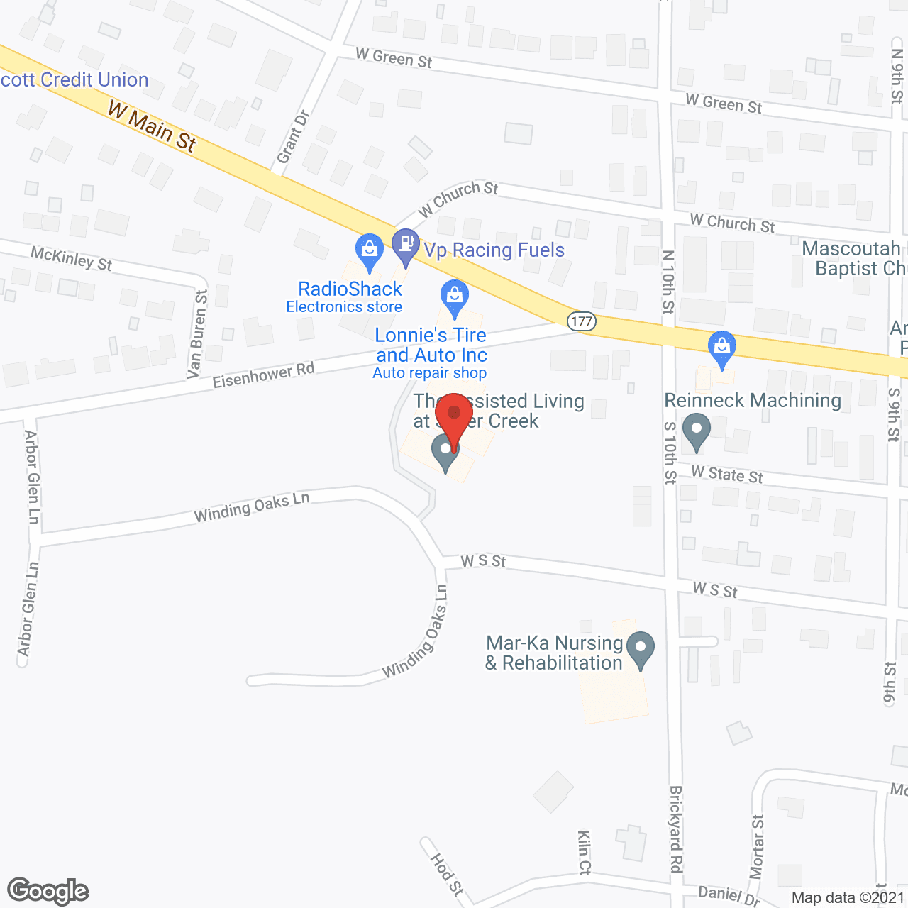 Assisted Living at Silver Creek in google map