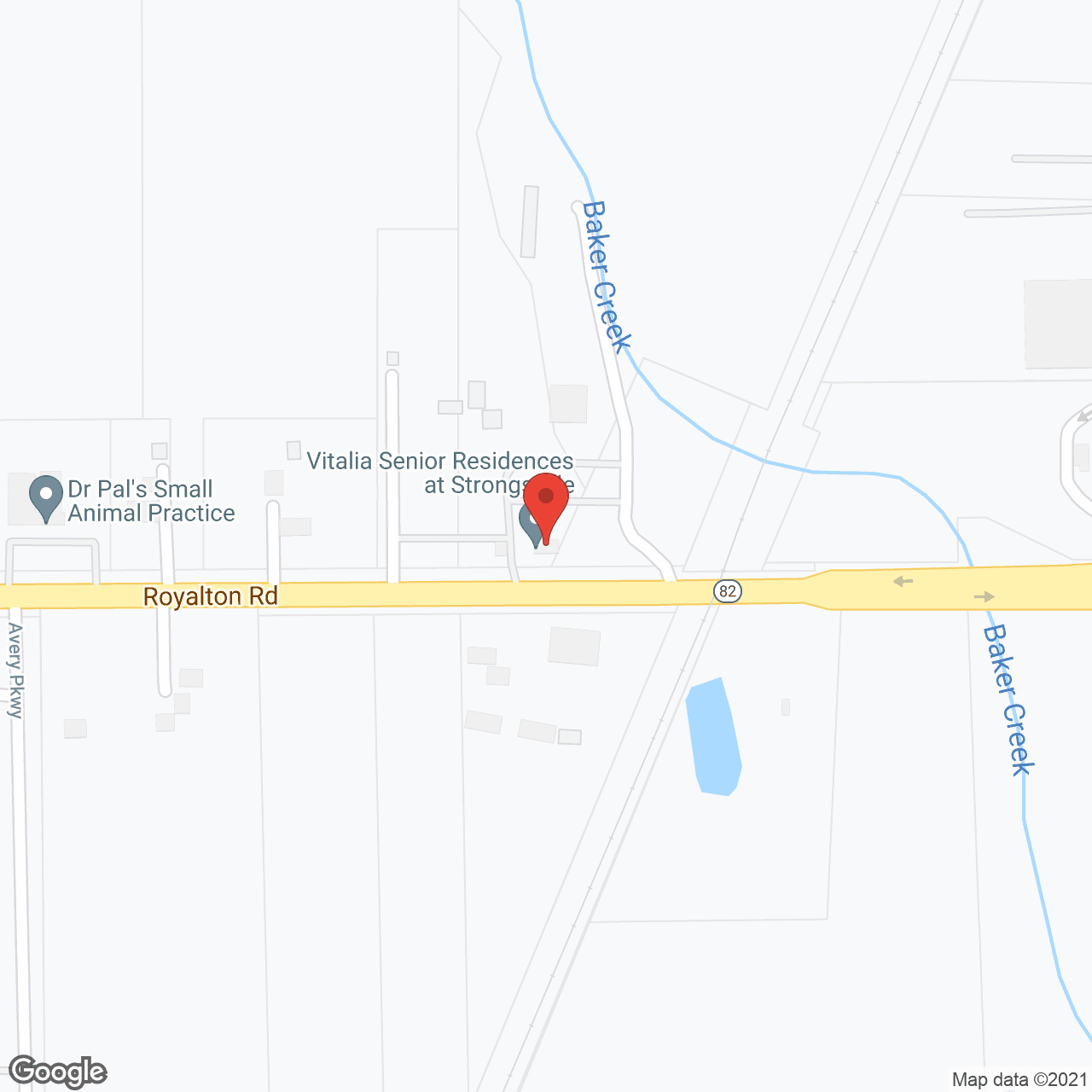 Vitalia Senior Residences of Strongsville in google map