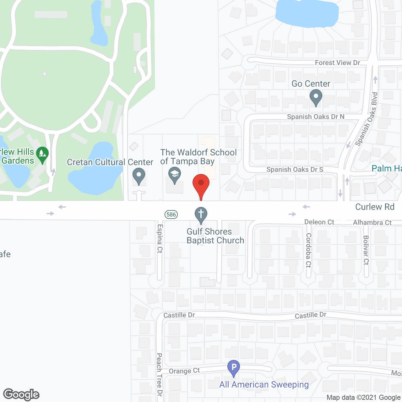 Accordia Woods in google map