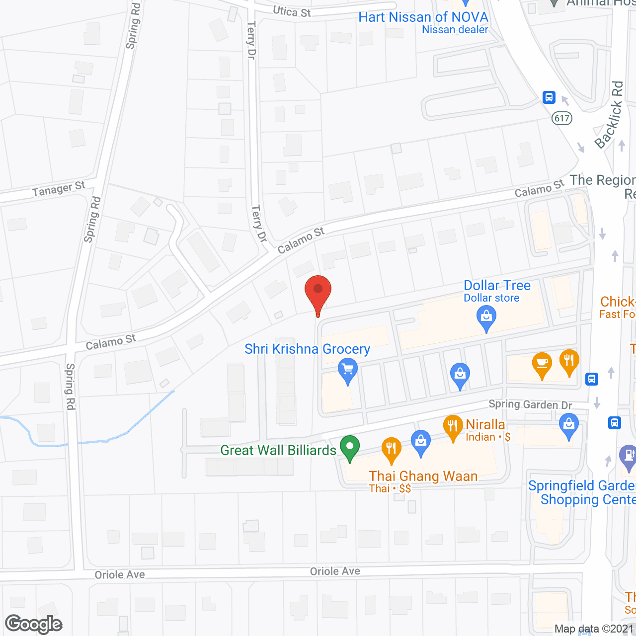 Comfort Senior Care Facility II in google map