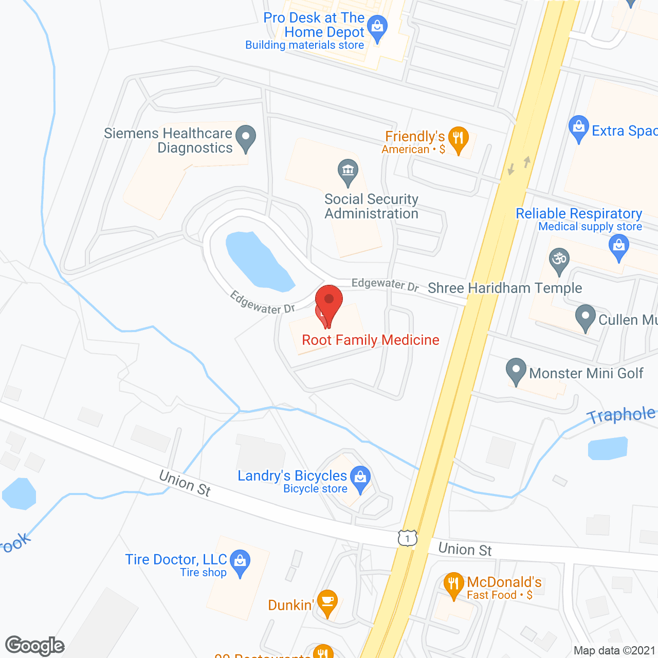 Caritas Home Care in google map