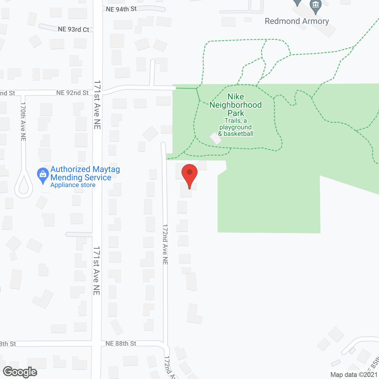 Golden Pine AFH in google map