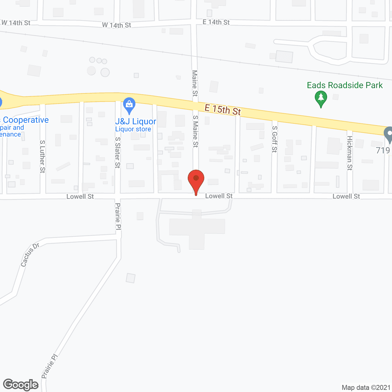 Prairie Pines Assisted Living in google map