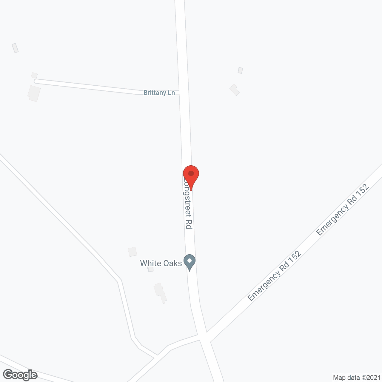 White Oaks in google map