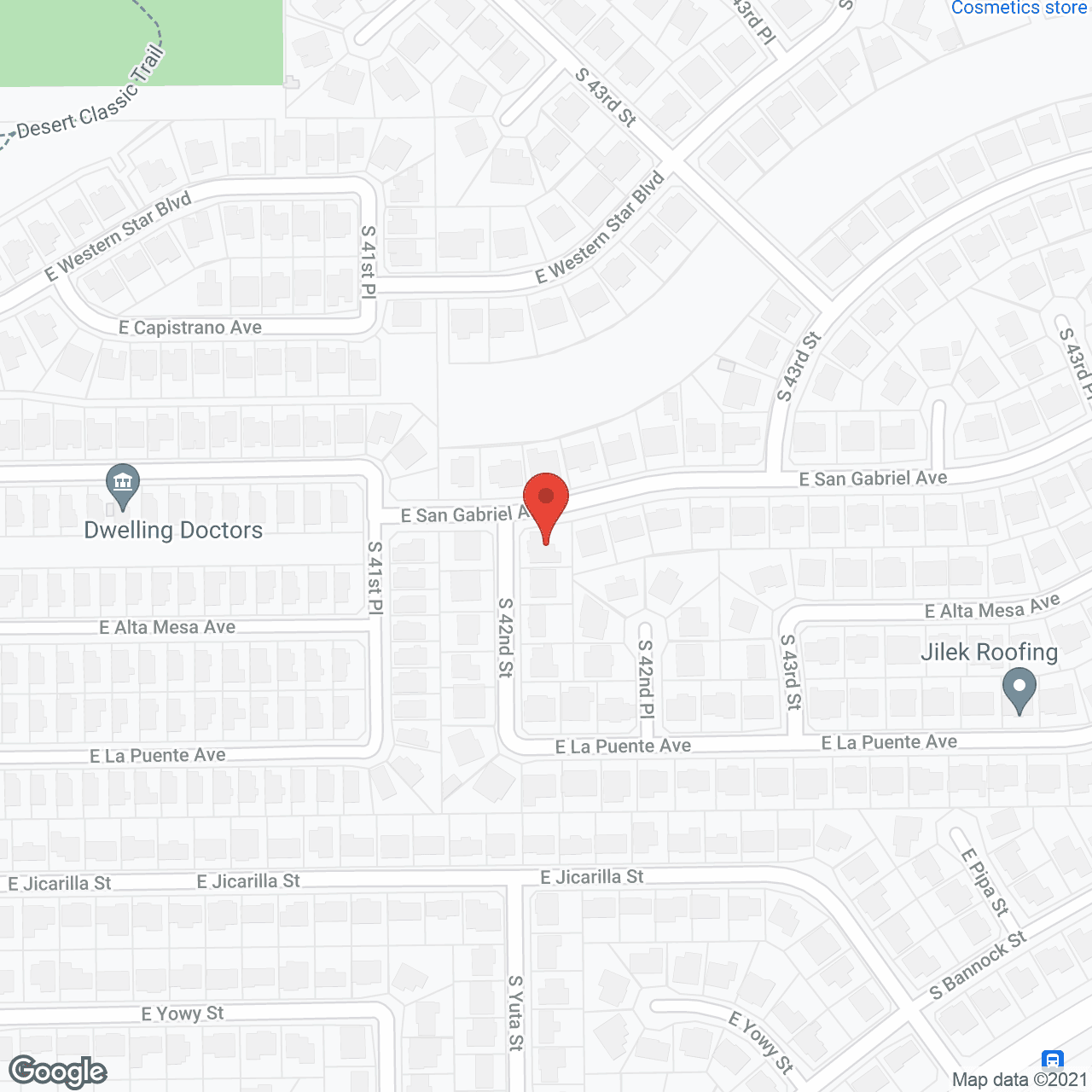 Latin's Home Assisted Living in google map