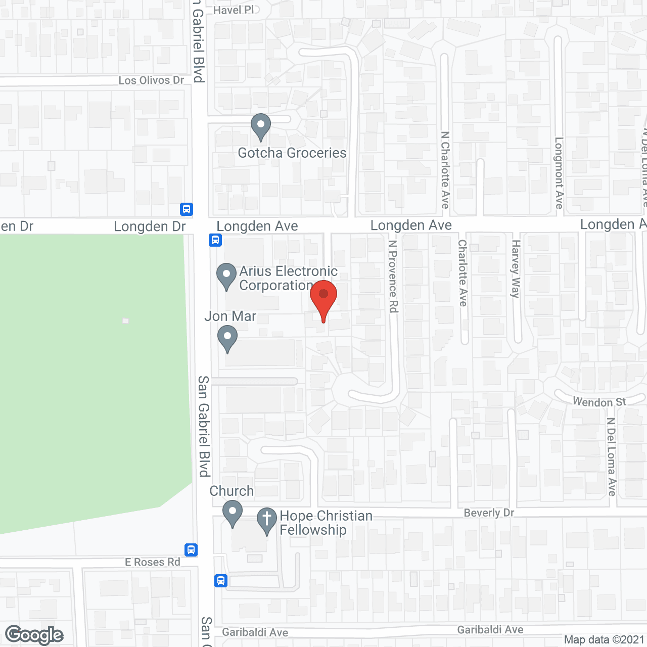 Home Away Assisted Living in google map