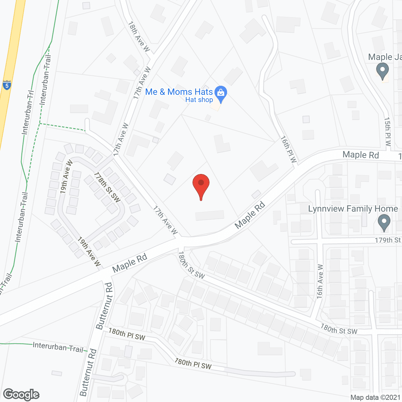 Maple Villa AFH in google map