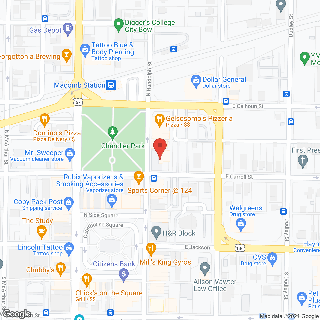 The Lamoine Retirement Living in google map