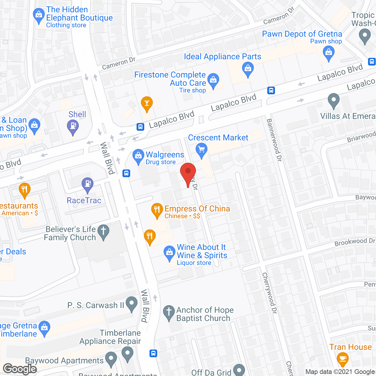 Total Home Health Care in google map