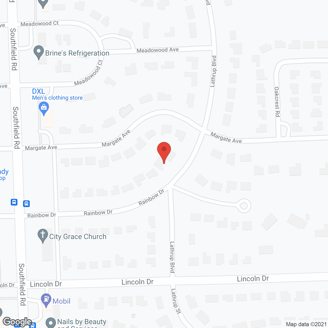 Sunset Residential Rehab in google map
