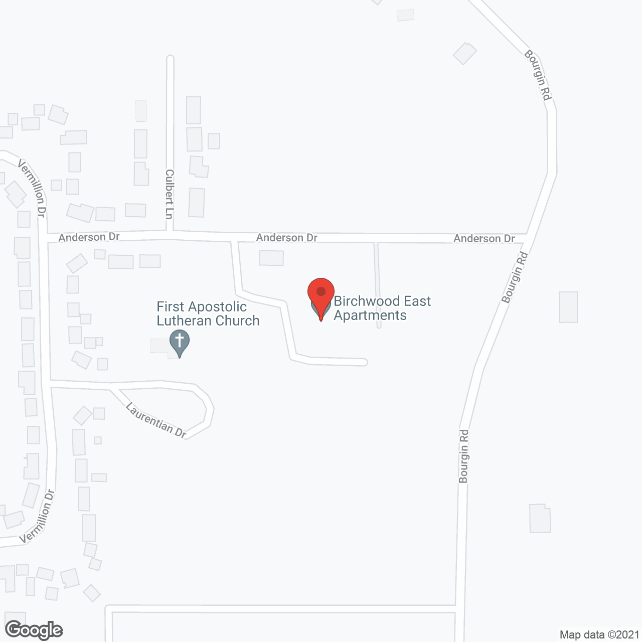 Birchwood East in google map