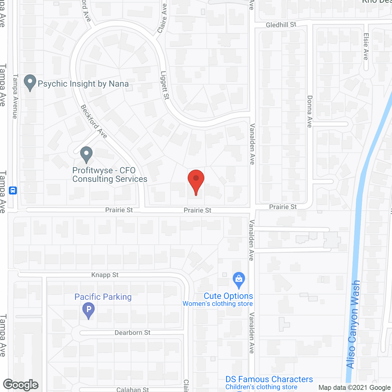 Northridge Golden Nest III in google map