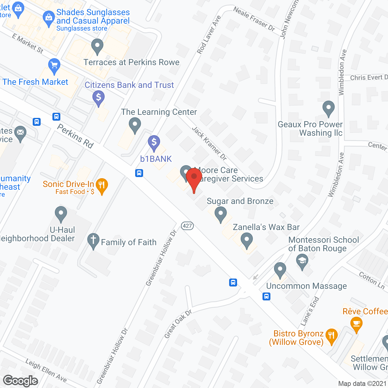 Synergy Home Health Care-River in google map