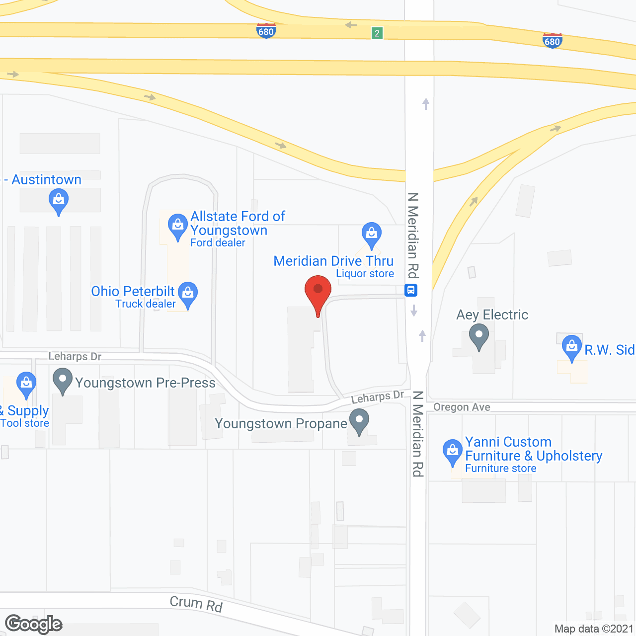 Austintown Studio Apartments in google map