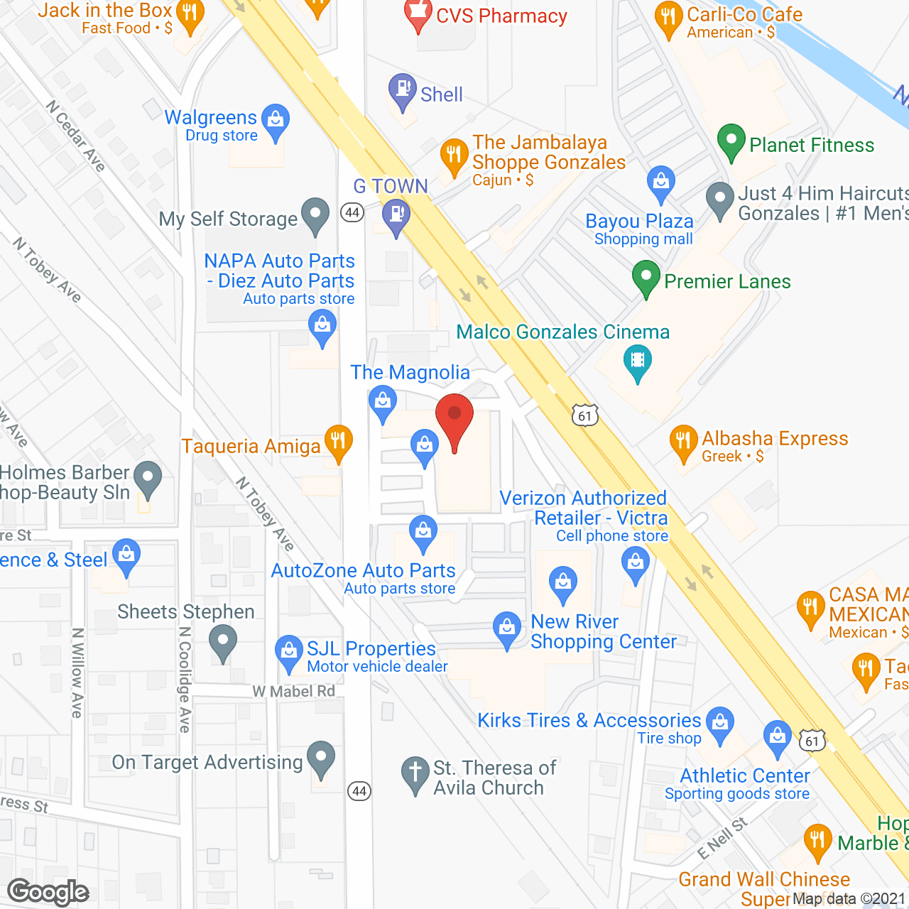 Southern Nursing Home Care in google map