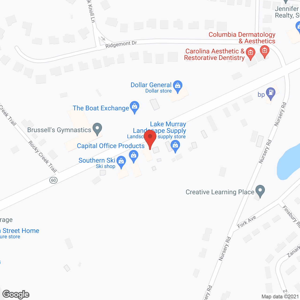Lakeview Retirement Community in google map
