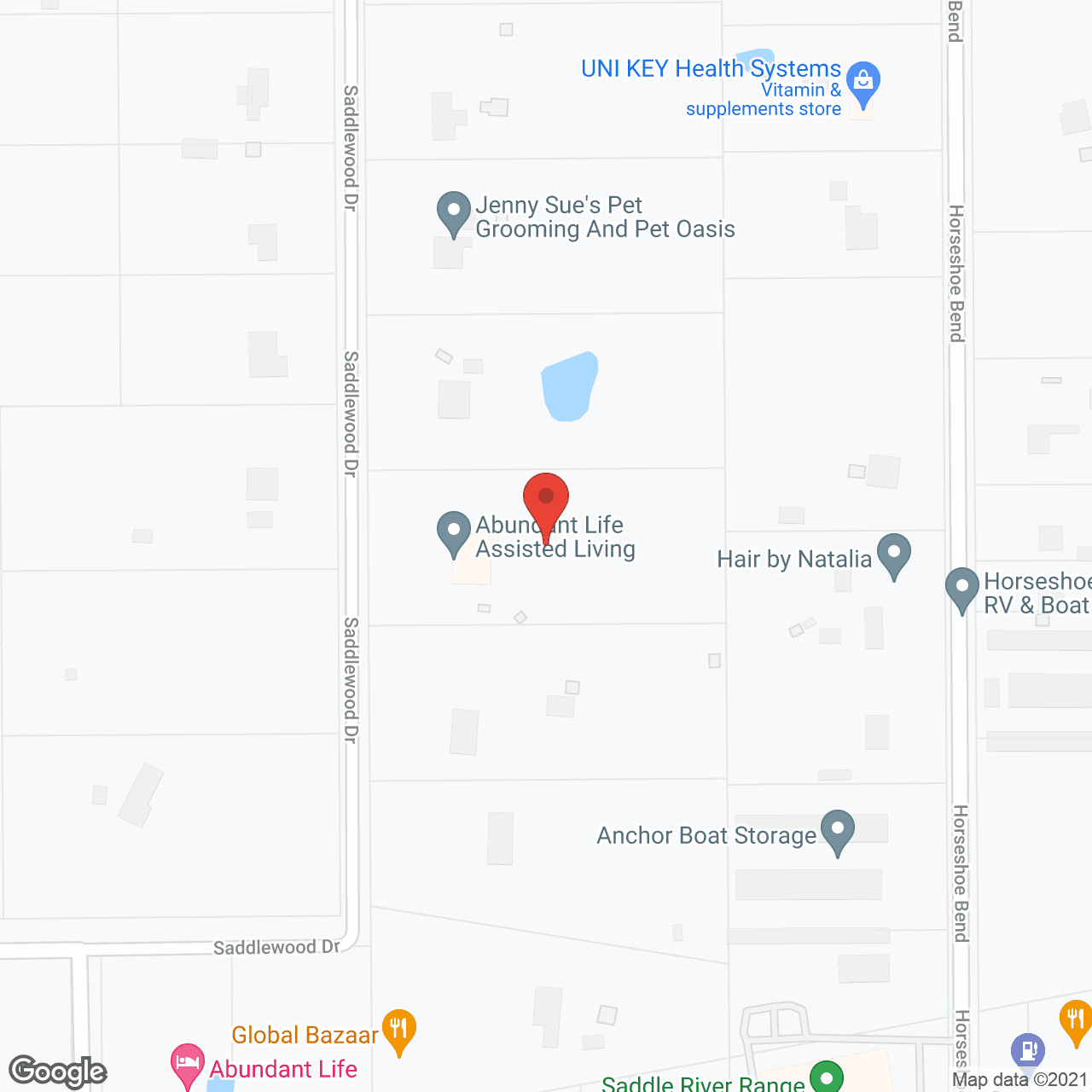 Abundant Life Assisted Living in google map