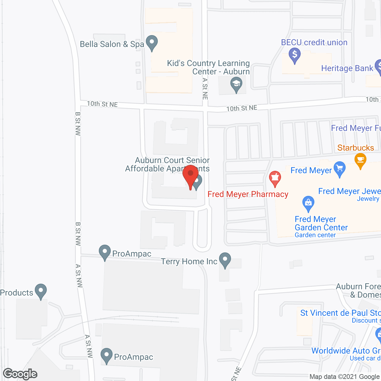 Senior Housing Assistance Group in google map