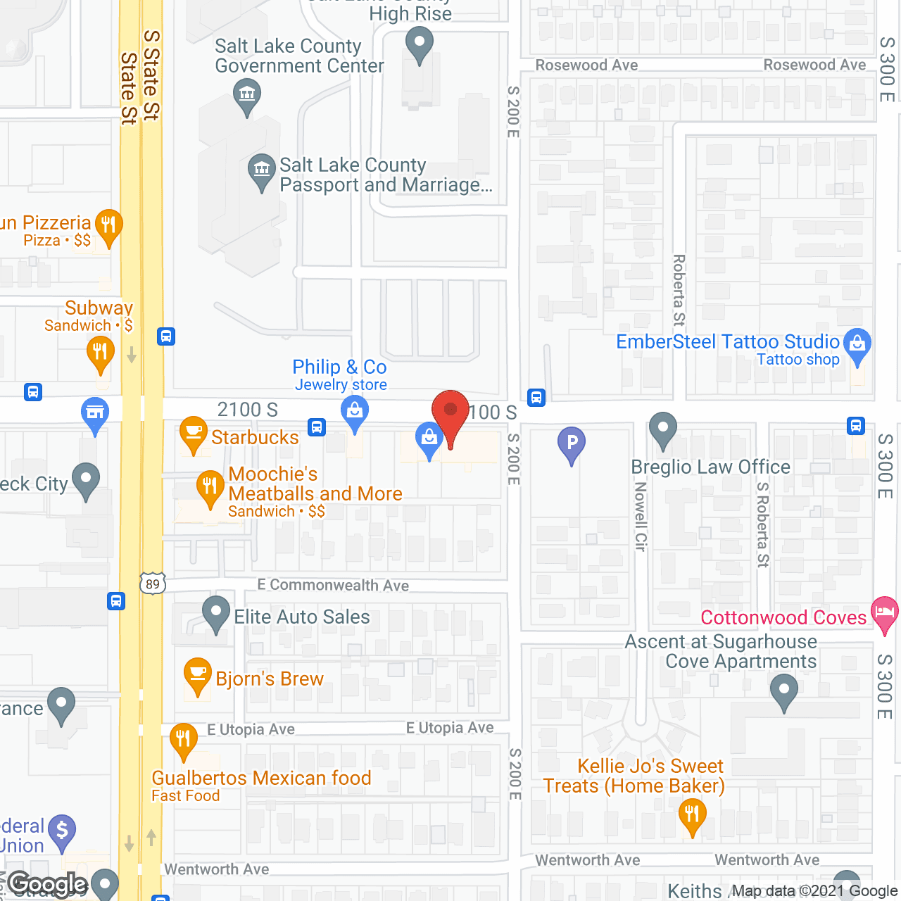 Synergy Homecare-Salt Lake City in google map
