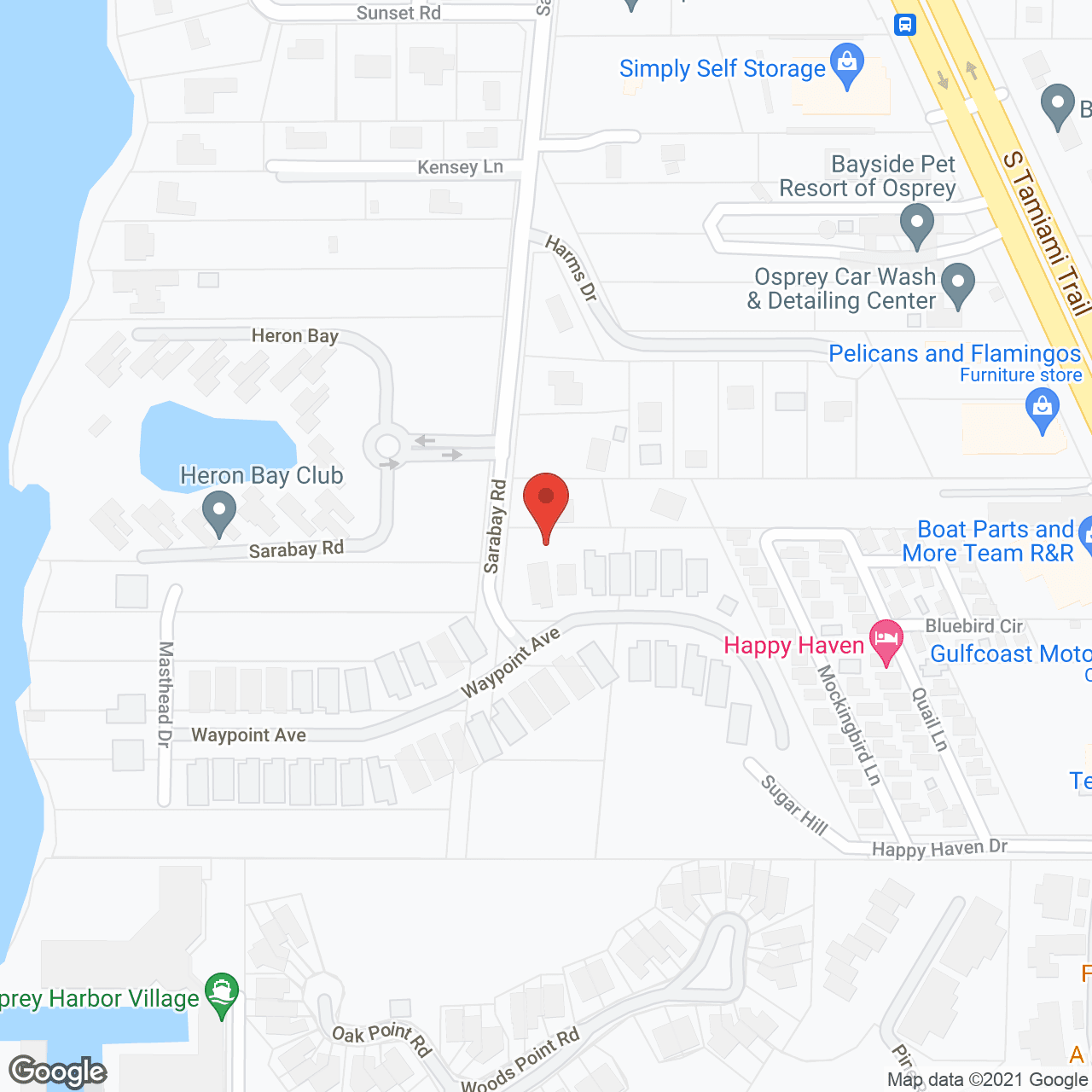 Seaside Springs Retirement Community in google map