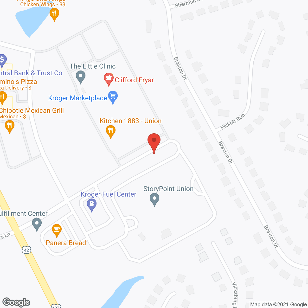 StoryPoint Union in google map