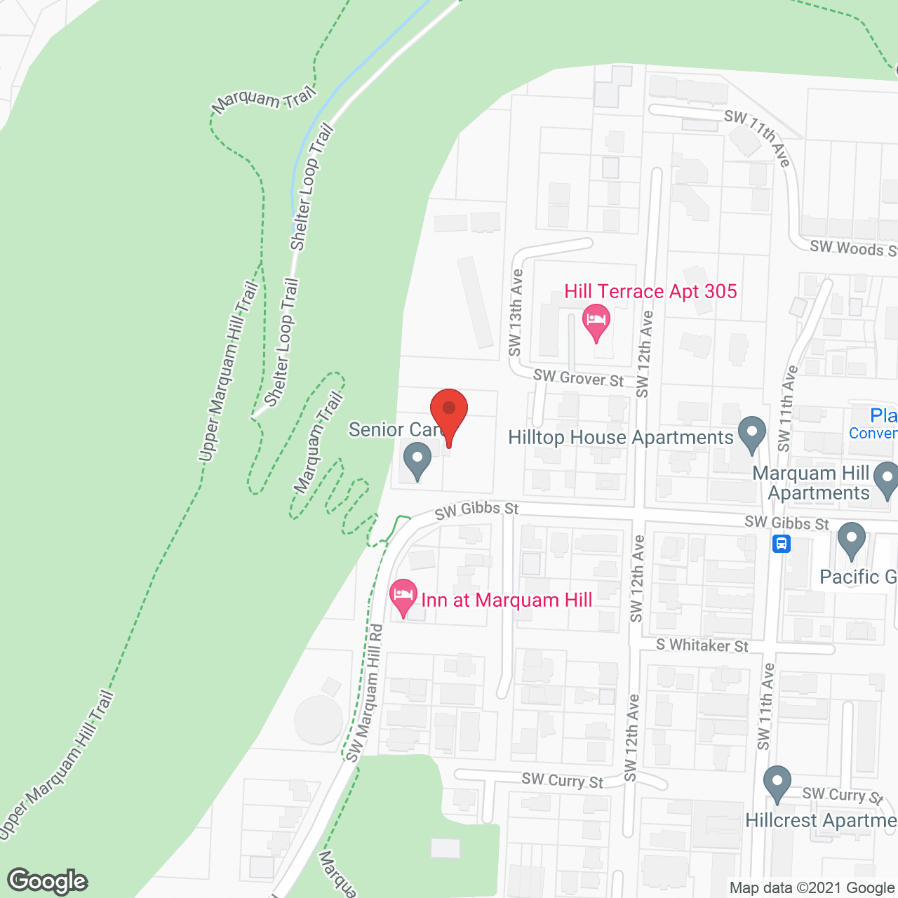 The Hill House, A Mental Health Community in google map