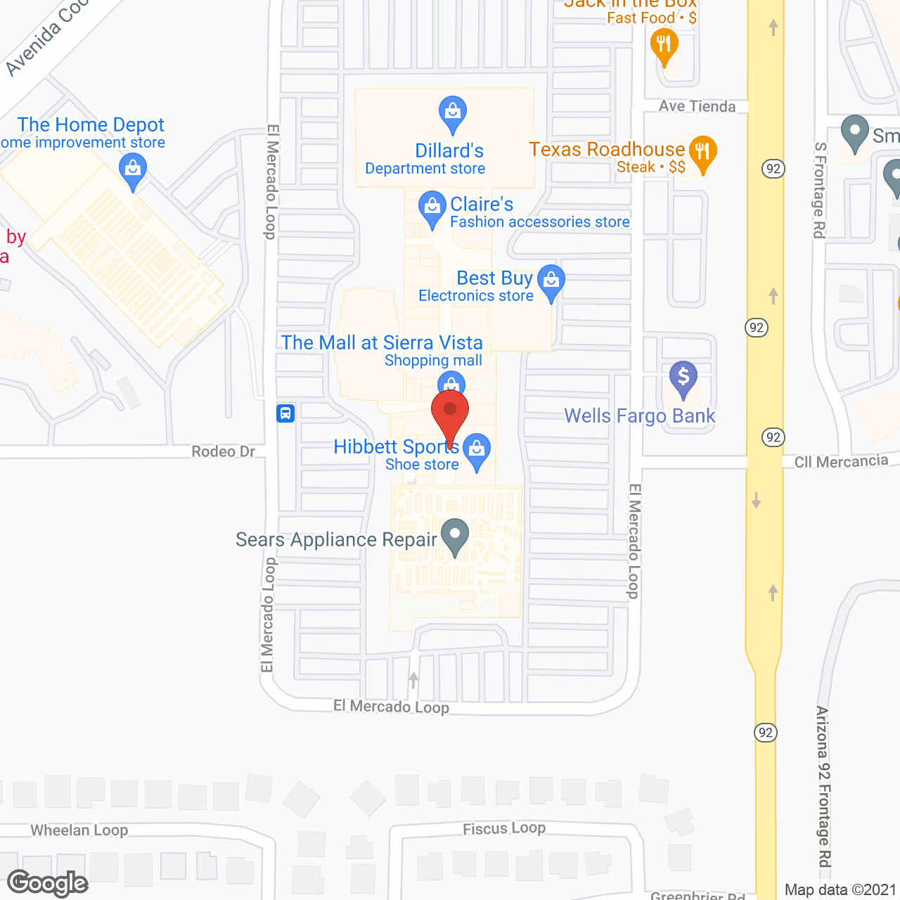 AccentCare of Sierra Vista, AZ in google map