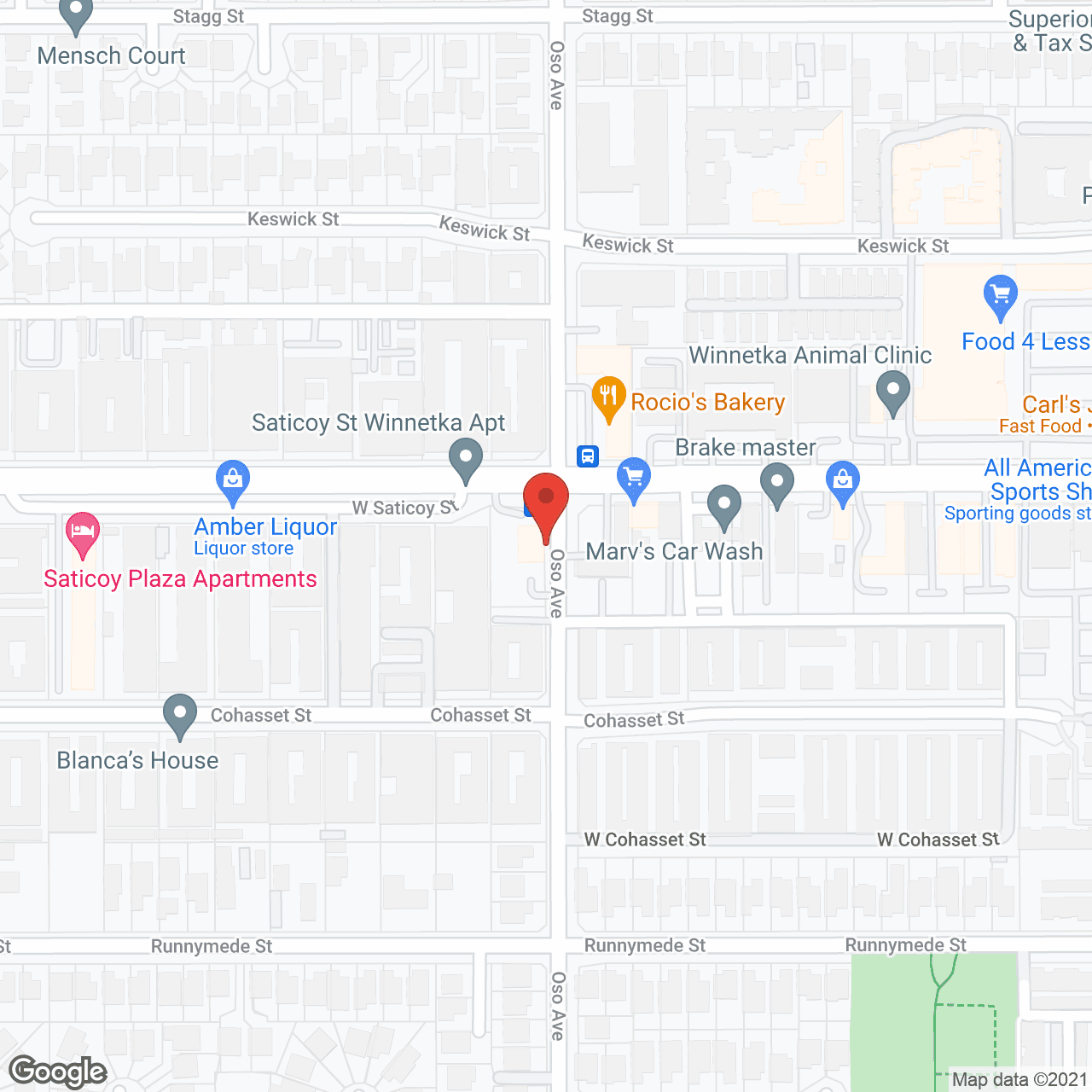Miracle Assisted Living in google map