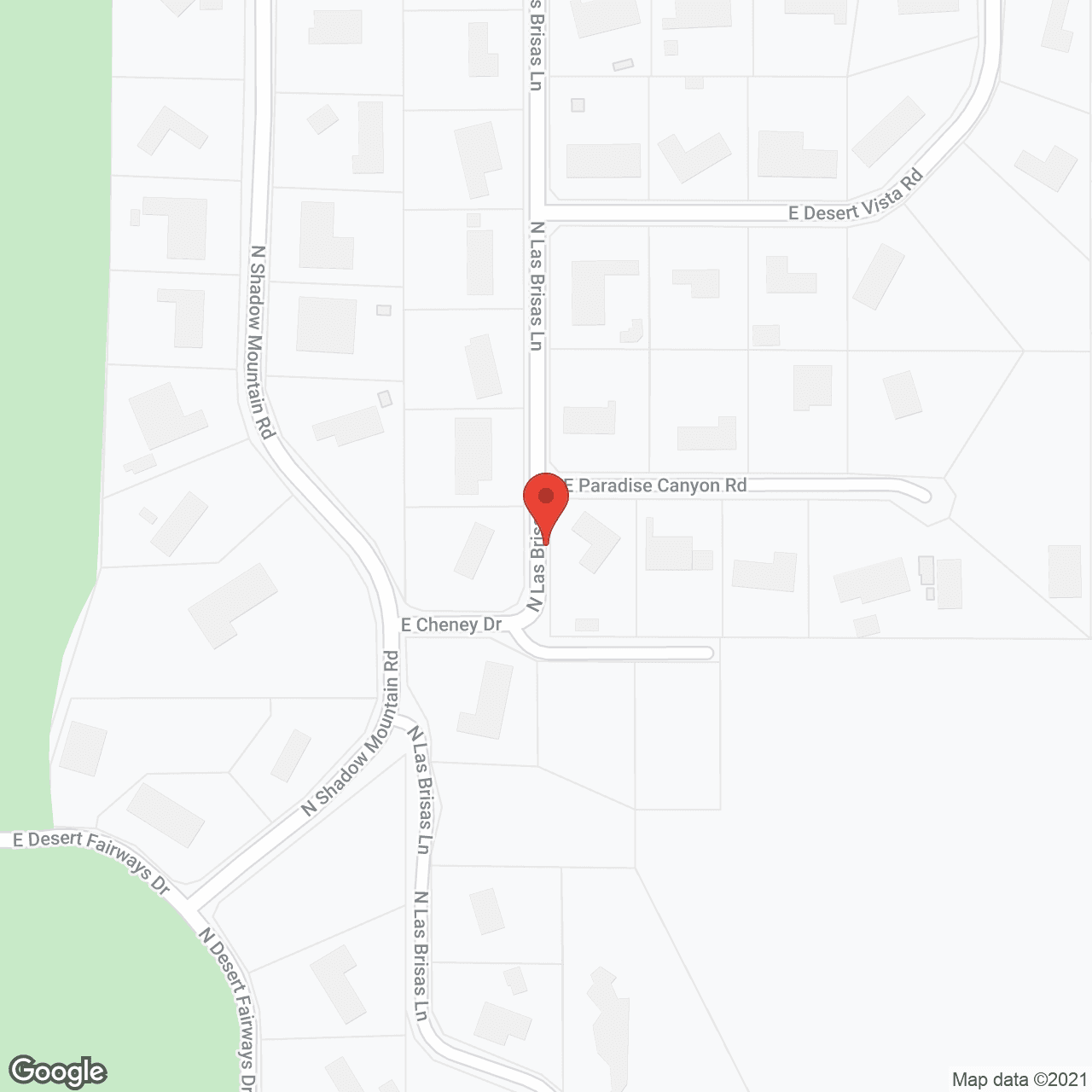 Paradise Living Centers Camelback - Paradise Valley in google map