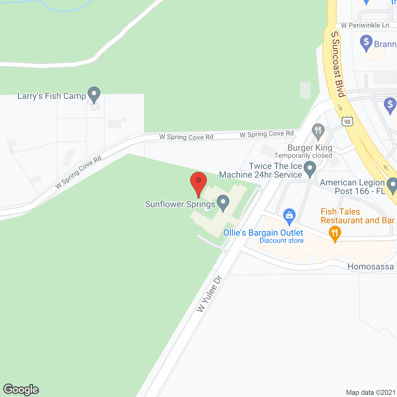 Sunflower Springs LLC in google map