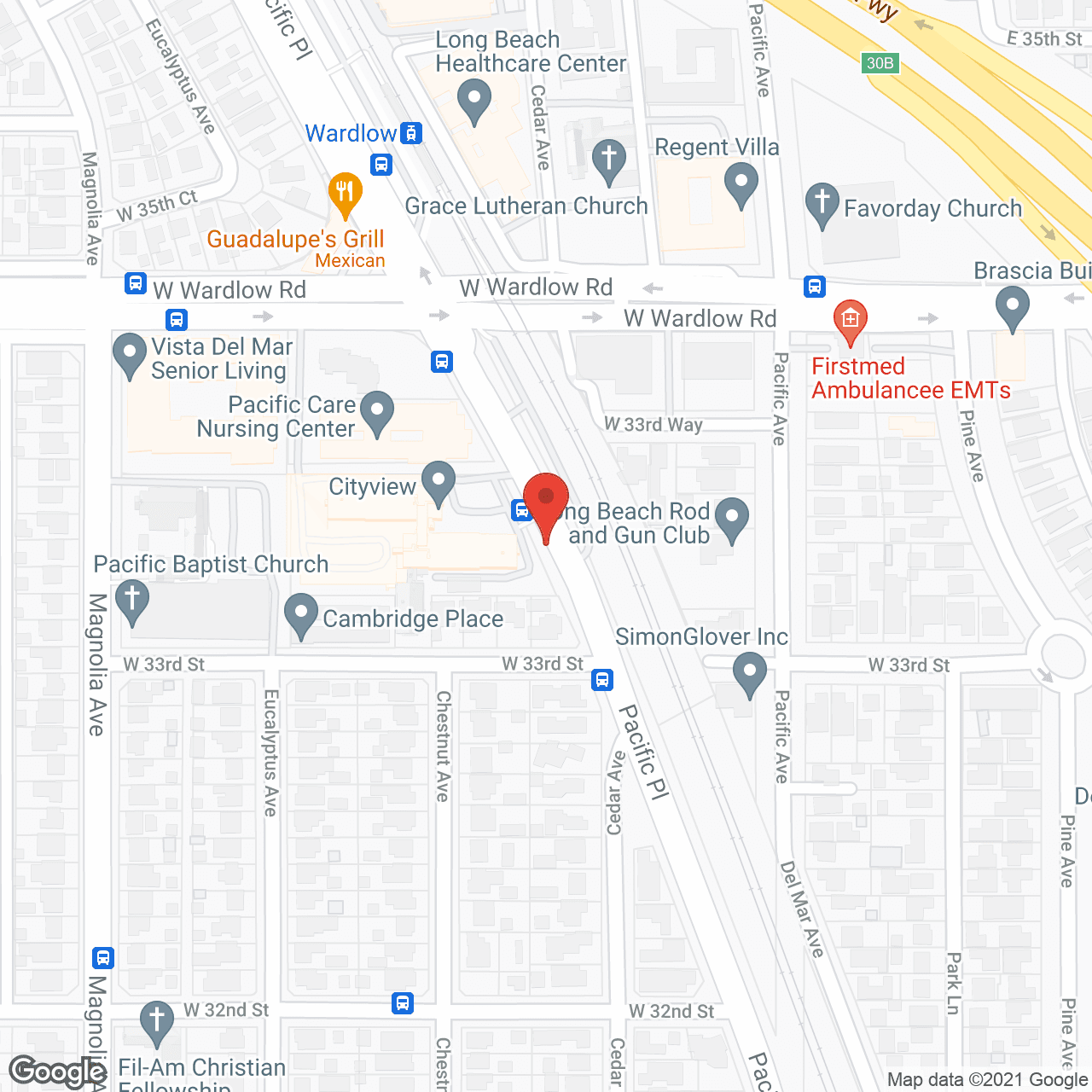 CityView Apartments in google map