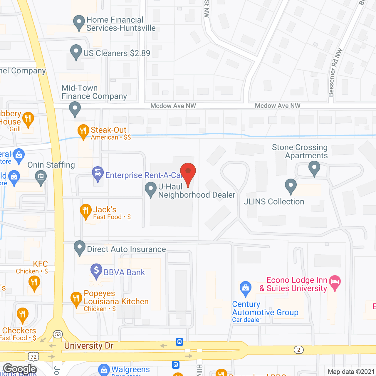 Brooks Home Health Care in google map