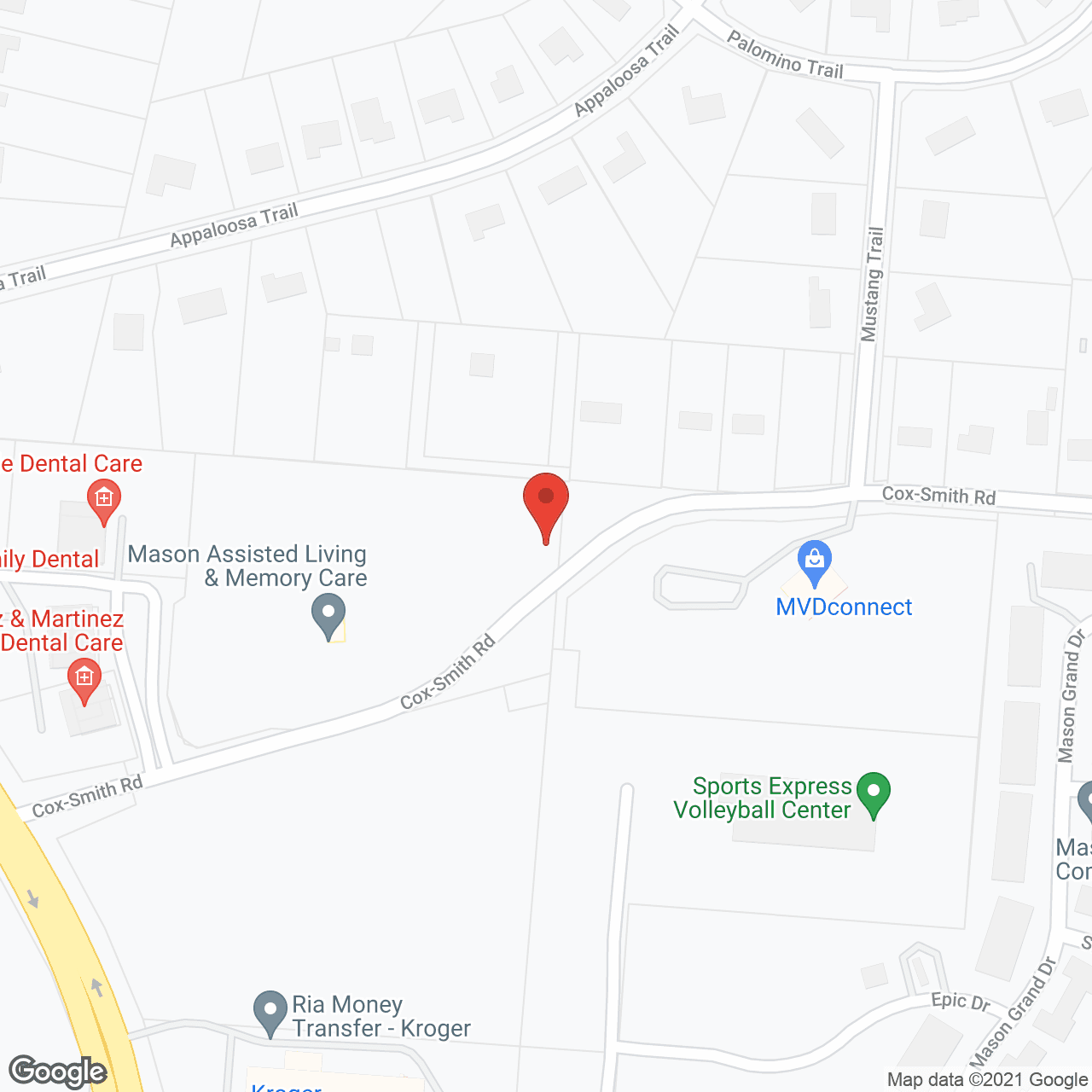Mason Assisted Living and Memory Care in google map