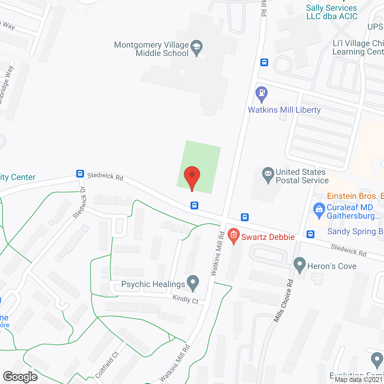 Victoria Home-Montgomery Village in google map