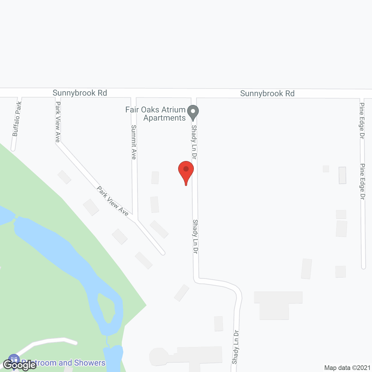 Fair Oaks Lodge in google map