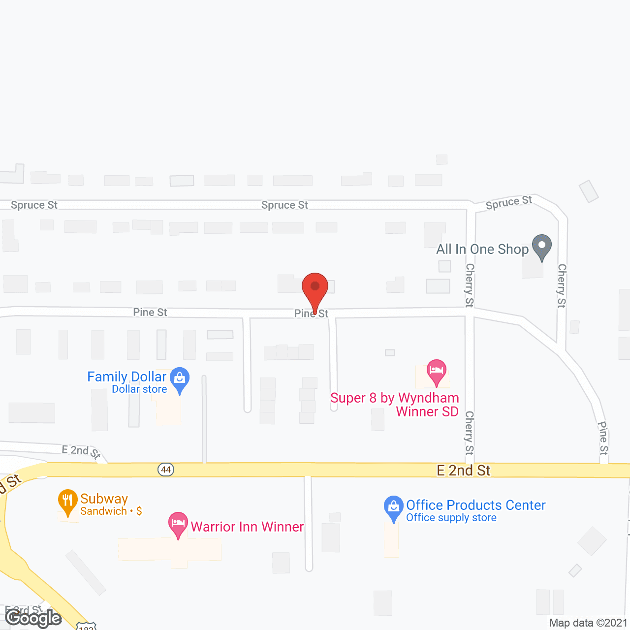 Homestead in google map