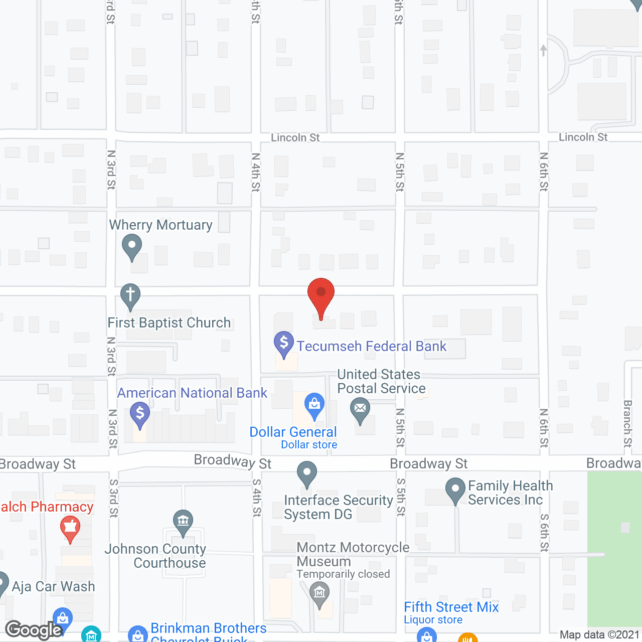 Ridgeview Towers in google map