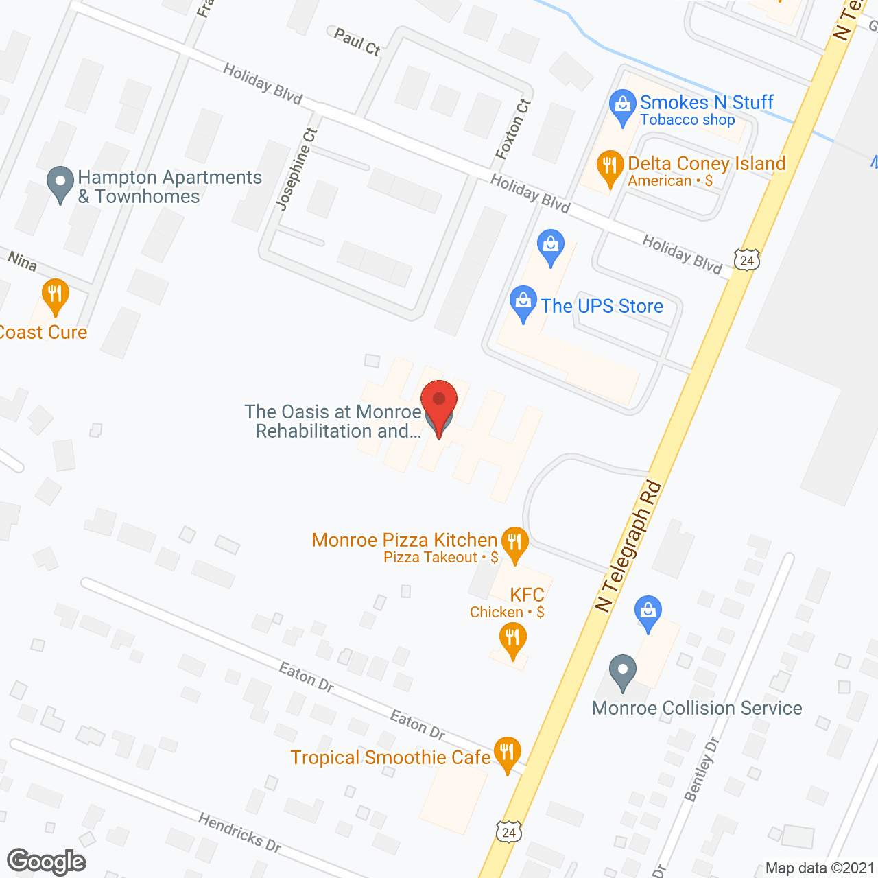 Beach Nursing Home Inc in google map