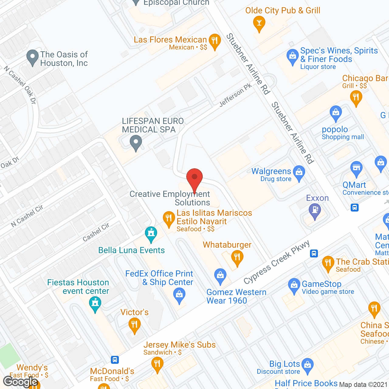 Caring For America Inc in google map