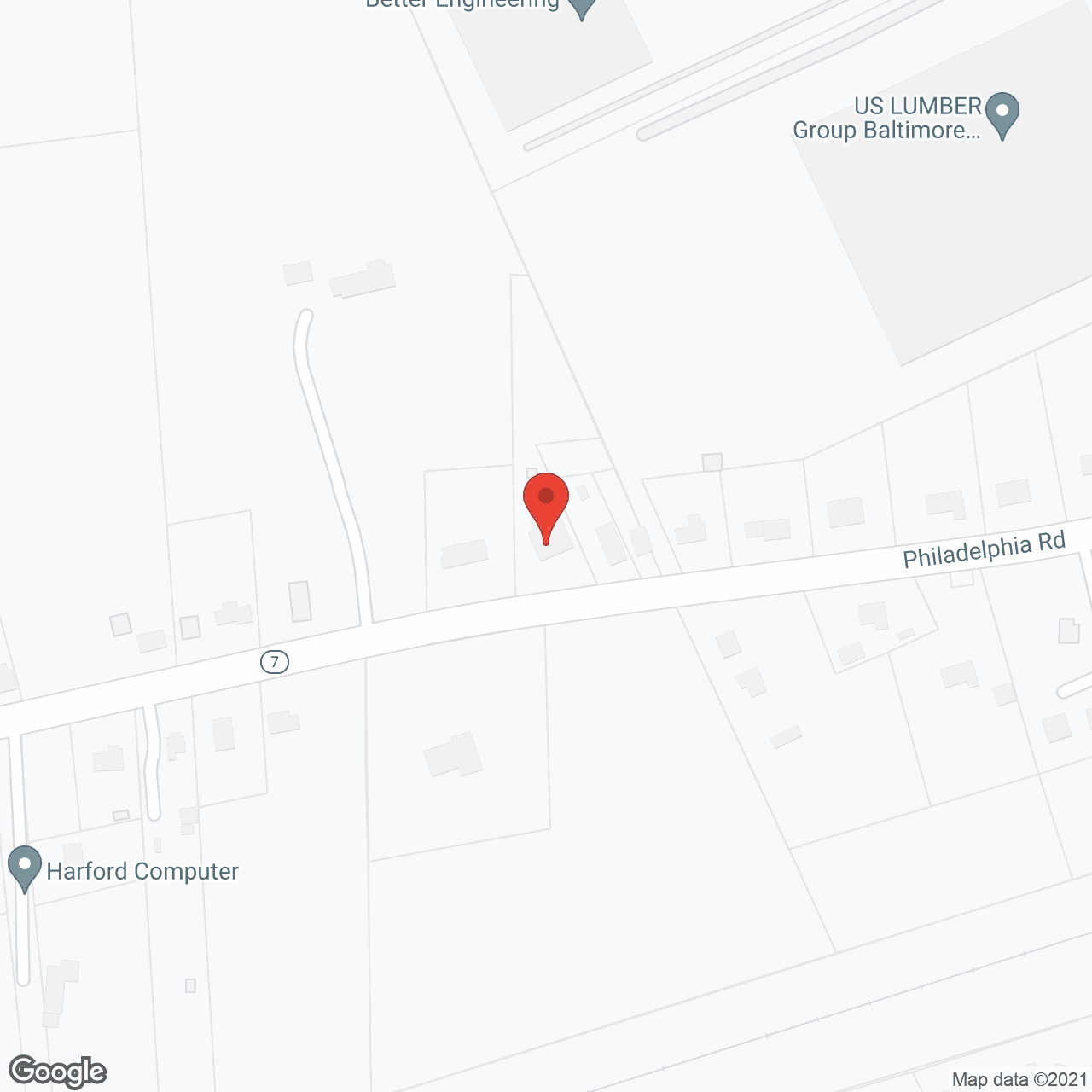 Young at Heart Assisted Living in google map