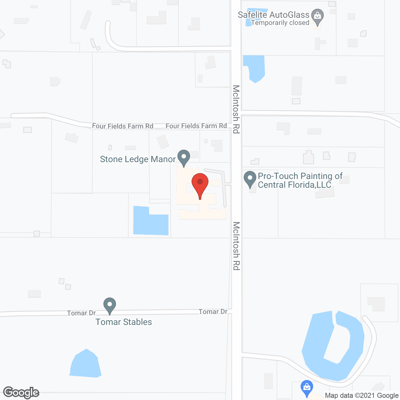Stone Ledge Manor in google map